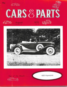 CARS & PARTS 1976 AUG - HUPMOBILE PT5 - SKYLARK, BODY STYLES, MG K3 MAGNETTE*
